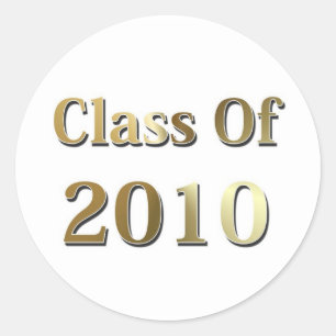 Clase de 2010 pegatinas
