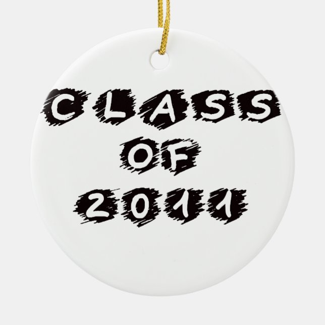 Clase de 2011 Ornamento (Frente)
