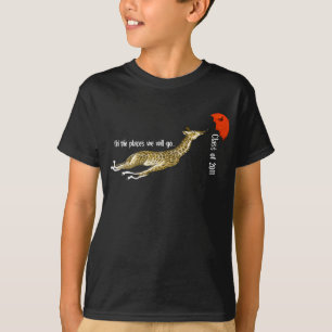 Clase de 2011 Whimsical Giraffe Camisetas de parag