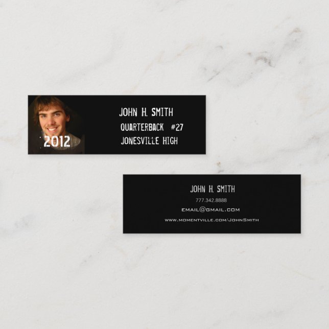 Clase de 2012 Invitación y obsequios para graduaci (Anverso / Reverso)