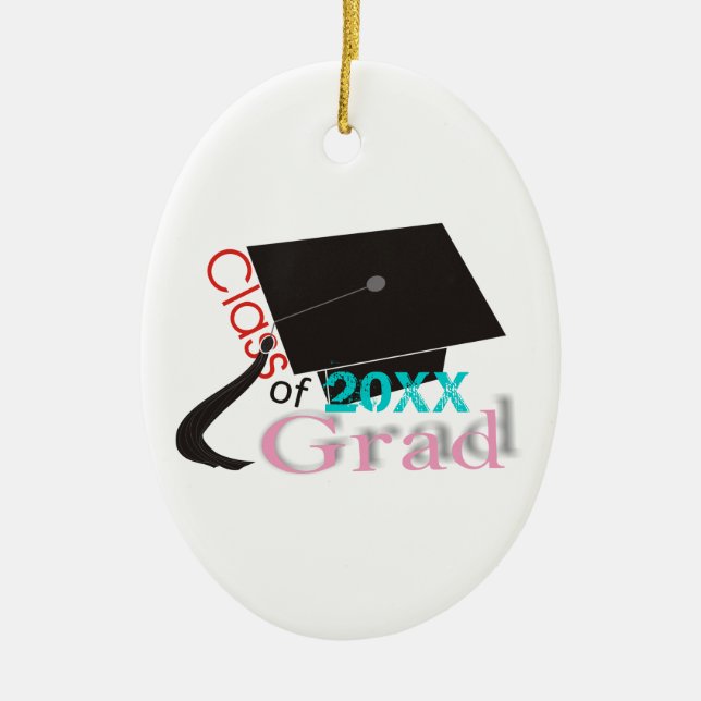 Clase de 2012 Ornamentos de personalizado de tapón (Frente)
