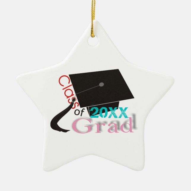 Clase de 2012 Ornamentos de personalizado de tapón (Frente)