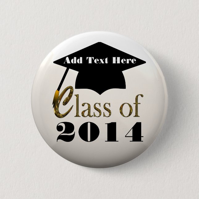 Clase de 2014, o cualquier botón del Pin de la (Anverso)