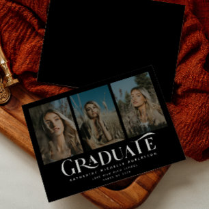 Clase de 2025   3 Invitación de Graduación de Foto