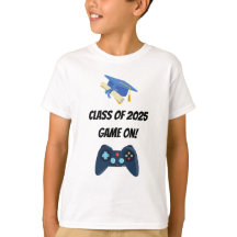 Clase de 2025 ¡Juego Encendido! | Camiseta Estudia