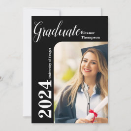 Clase de 2026 Invitación a graduación de fotografí