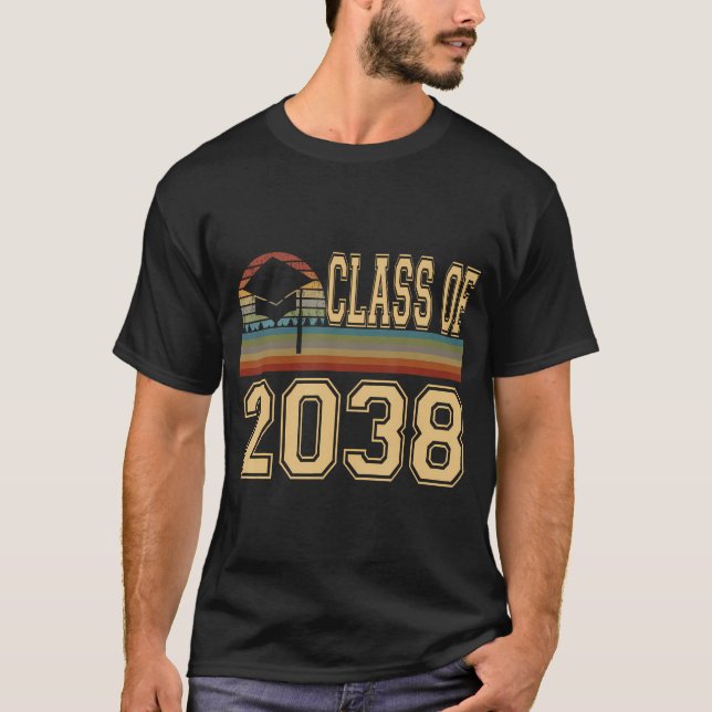 Clase De 2038 Crecer Con Camisa Mí (Anverso)