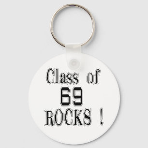 ¡Clase de '69 Rocks! Llavero