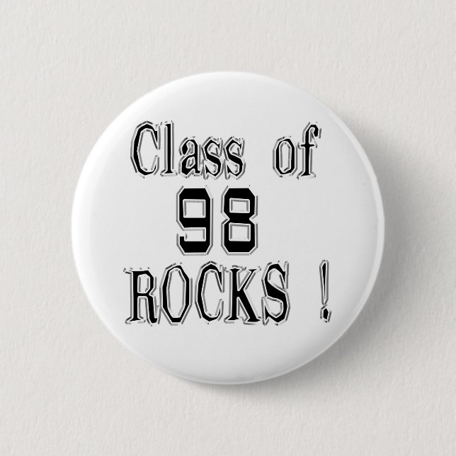 ¡Clase de '98 rocas! Botón (Anverso)