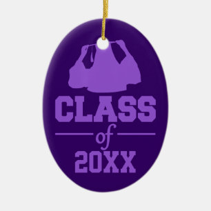 Clase de adorno de personalizado de CUALQUIER año