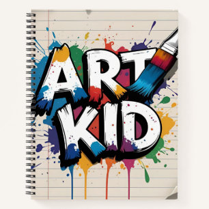Clase de arte para rebeldes del cuaderno de boceto