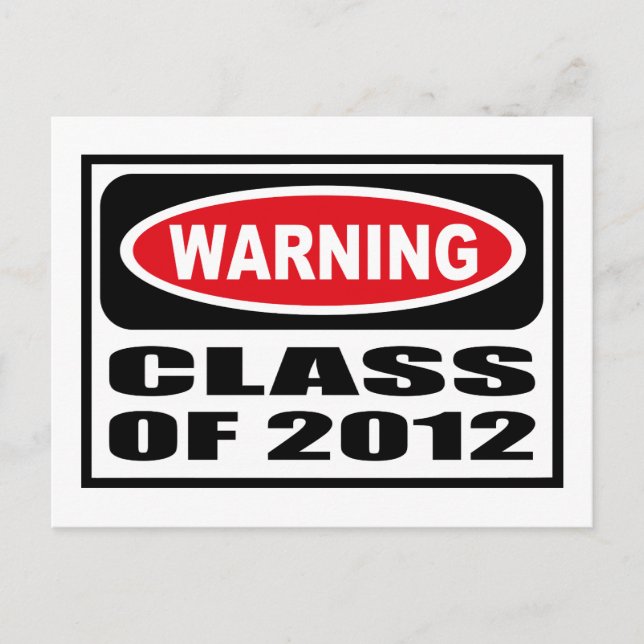 CLASE DE AVISO DE LA postal 2012 (Anverso)