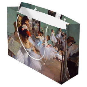 Clase de baile, bolsa de regalo grande Edgar Degas