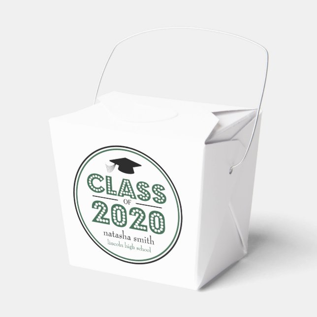 Clase De Cajas Favorables A La Graduación De 2020  (Front Side)