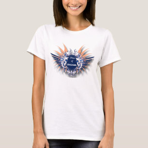 Clase de camisa anaranjada del escudo de 2016