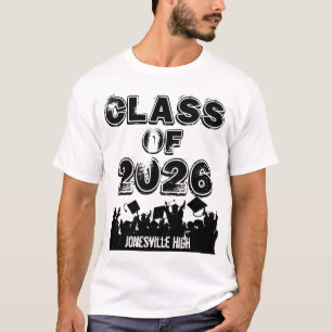 Clase de camiseta de graduación 2010