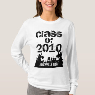 Clase de camiseta de graduación 2010