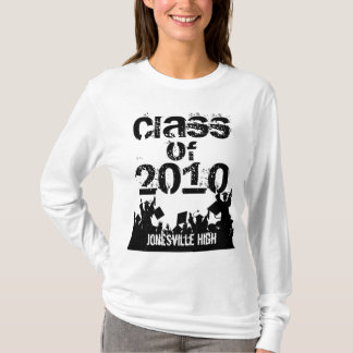 Clase de camiseta de graduación 2010