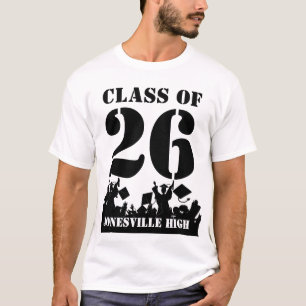 Clase de camiseta de graduación 2010