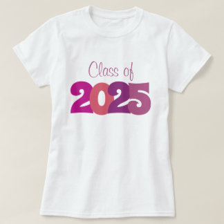 Clase de camiseta de graduación de 2025