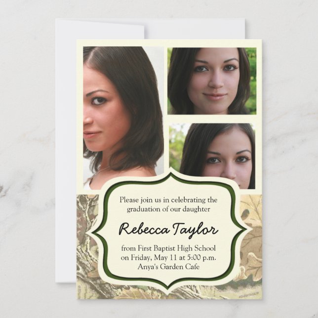 Clase de Camo de la invitación 2014 de la (Anverso)