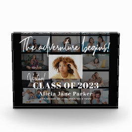 Clase de collage de fotos de graduación del año