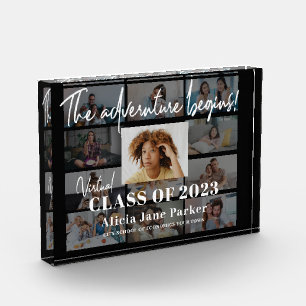 Clase de collage de fotos de graduación del año