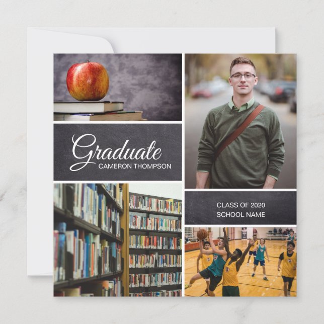 Clase de Collage de fotos masculino personalizado  (Anverso)