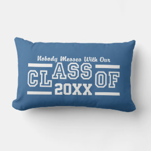 Clase de CUALQUIER año personalizado almohada de l