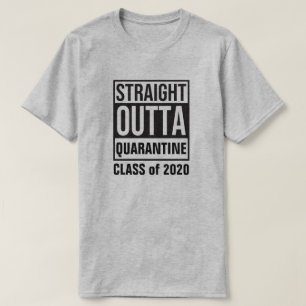 Clase de cuarentena directa fuera de la camiseta d