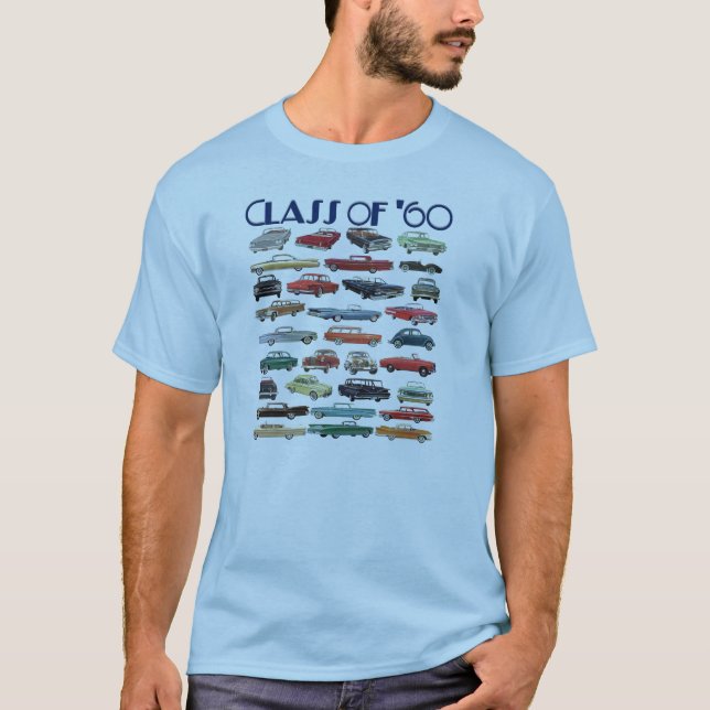 Clase de 'de camiseta clásica 60 coches (Anverso)