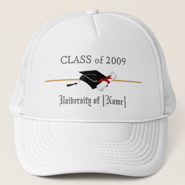Clase de encargo de 2009 - gorra de la graduación (Anverso)