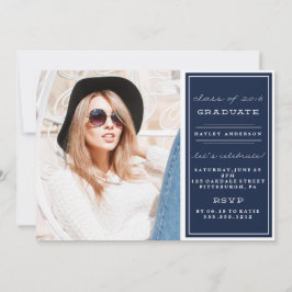 CLASE DE FOTO DE LA Invitación A LA GRADUACIÓN 201