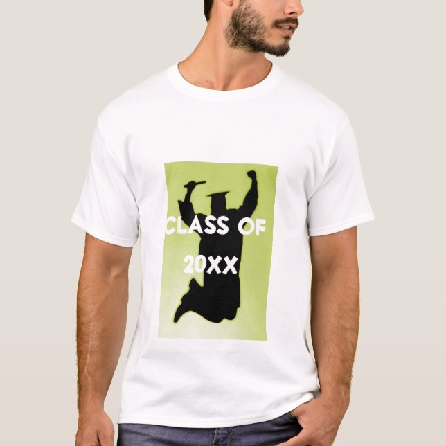 Clase de graduación de la plantilla de camiseta (Anverso)