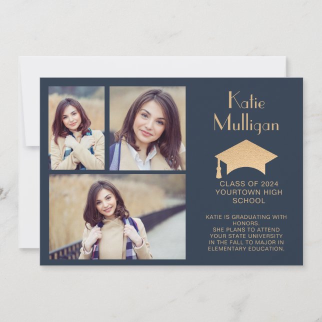 Clase de graduación de Oro Azul de la Marina de 20 (Anverso)