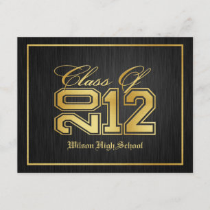 Clase de invitación a la fiesta de graduación de 2