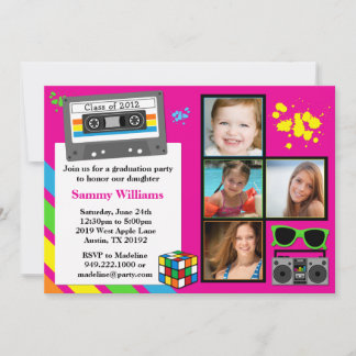Clase de invitación a la fiesta de graduación de 2