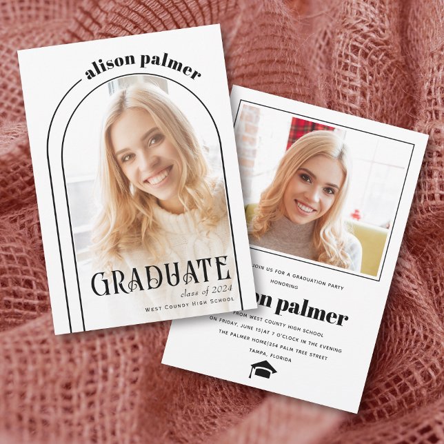 Clase de invitación a la fotografía GRADUATE arch  (Subido por el creador)