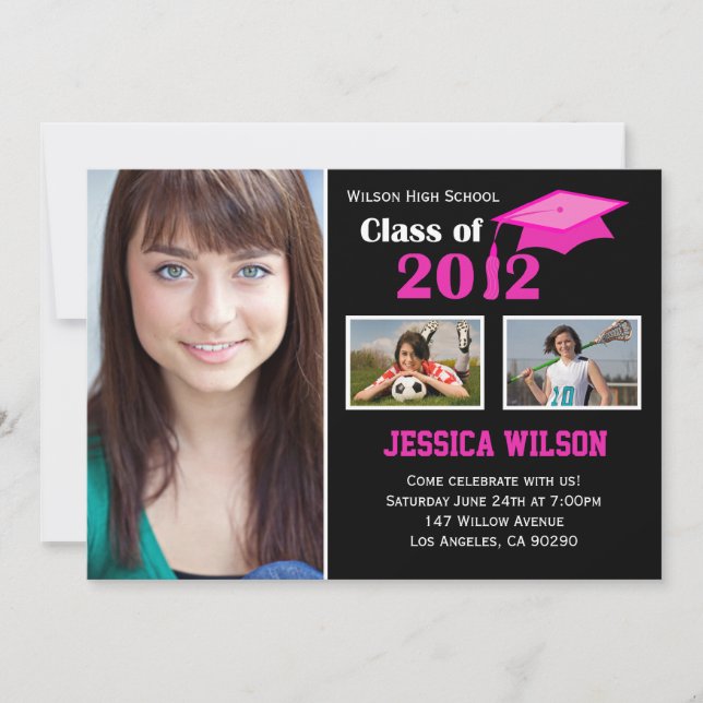 Clase de invitación a la graduación de 2012 (Anverso)