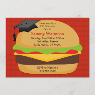 Clase de invitación al partido de graduación BBQ d