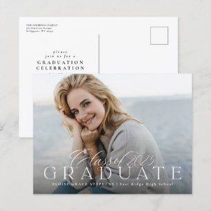 Clase de invitación de invitación a la graduación 
