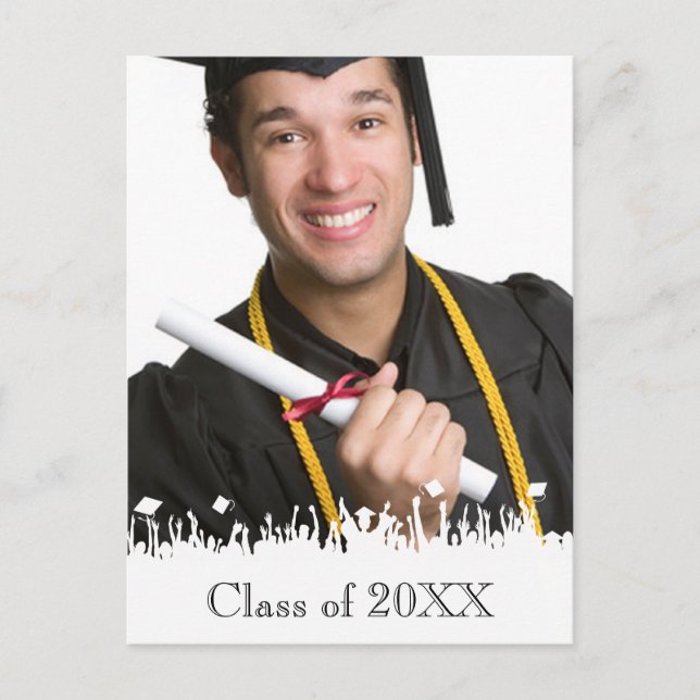 Clase de invitación para graduación superior (Anverso)