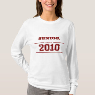 Clase de la graduación de camiseta de manga larga