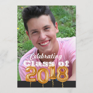 Clase de la graduación de invitación de la