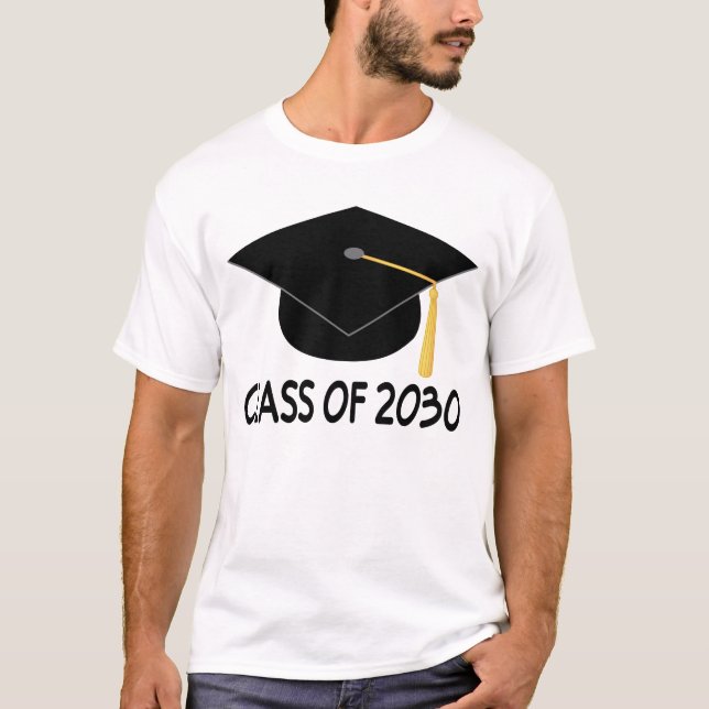 Clase de la graduación de la camiseta 2030 (Anverso)