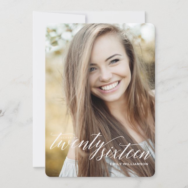 Clase de la invitación 2016 de la fiesta de (Anverso)