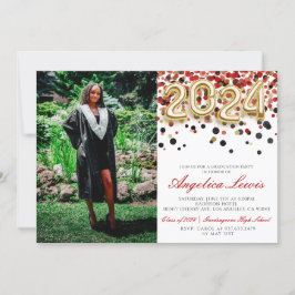 Clase de la invitación a la fiesta de graduación d