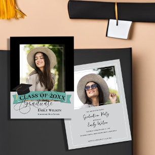 Clase de la invitación a Mini Graduación de Foto d