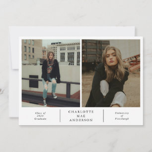 Clase de la Invitación de graduación 2 Fotos de 20
