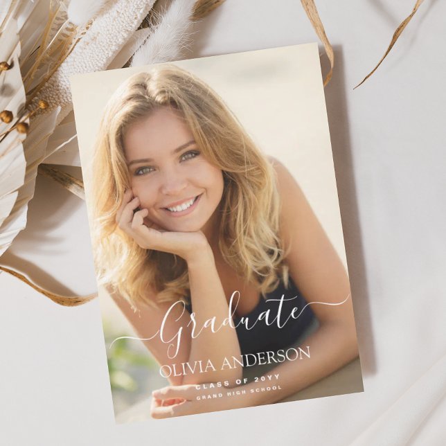 Clase de la Invitación de Graduación de Foto de 20 (Subido por el creador)